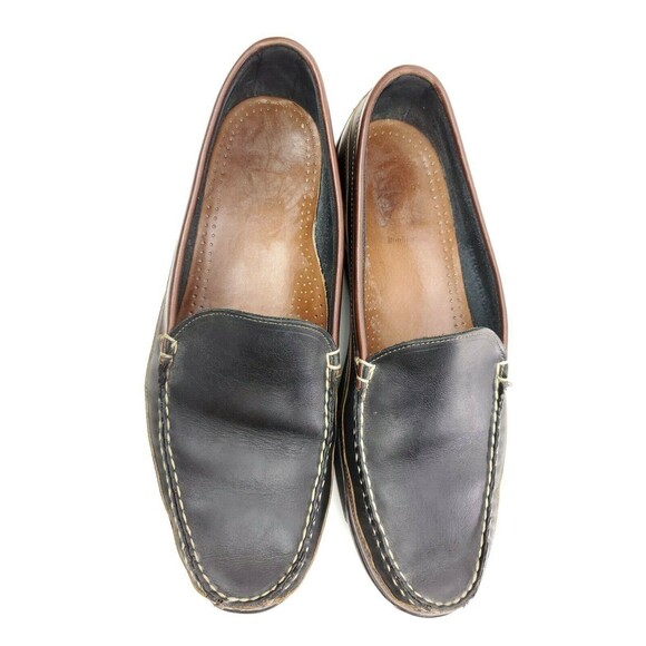 Allen Edmonds Boulder Men’s Loafer Shoes Size 11.5 D Two Tone Brown Black main image 7